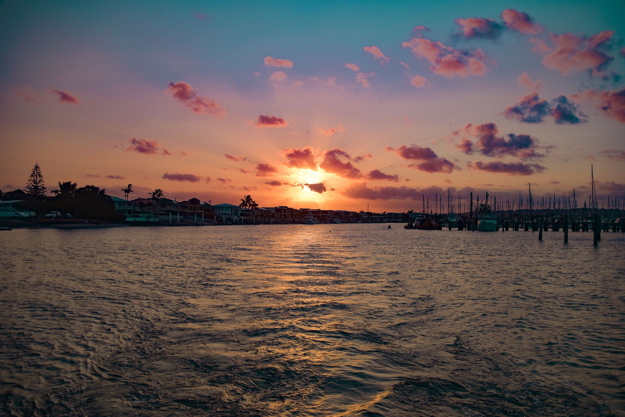 catamaran sunset cruise mooloolaba